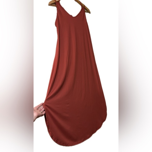 Spaghetti strap Summer Maxi Dress. - Picture 5 of 9